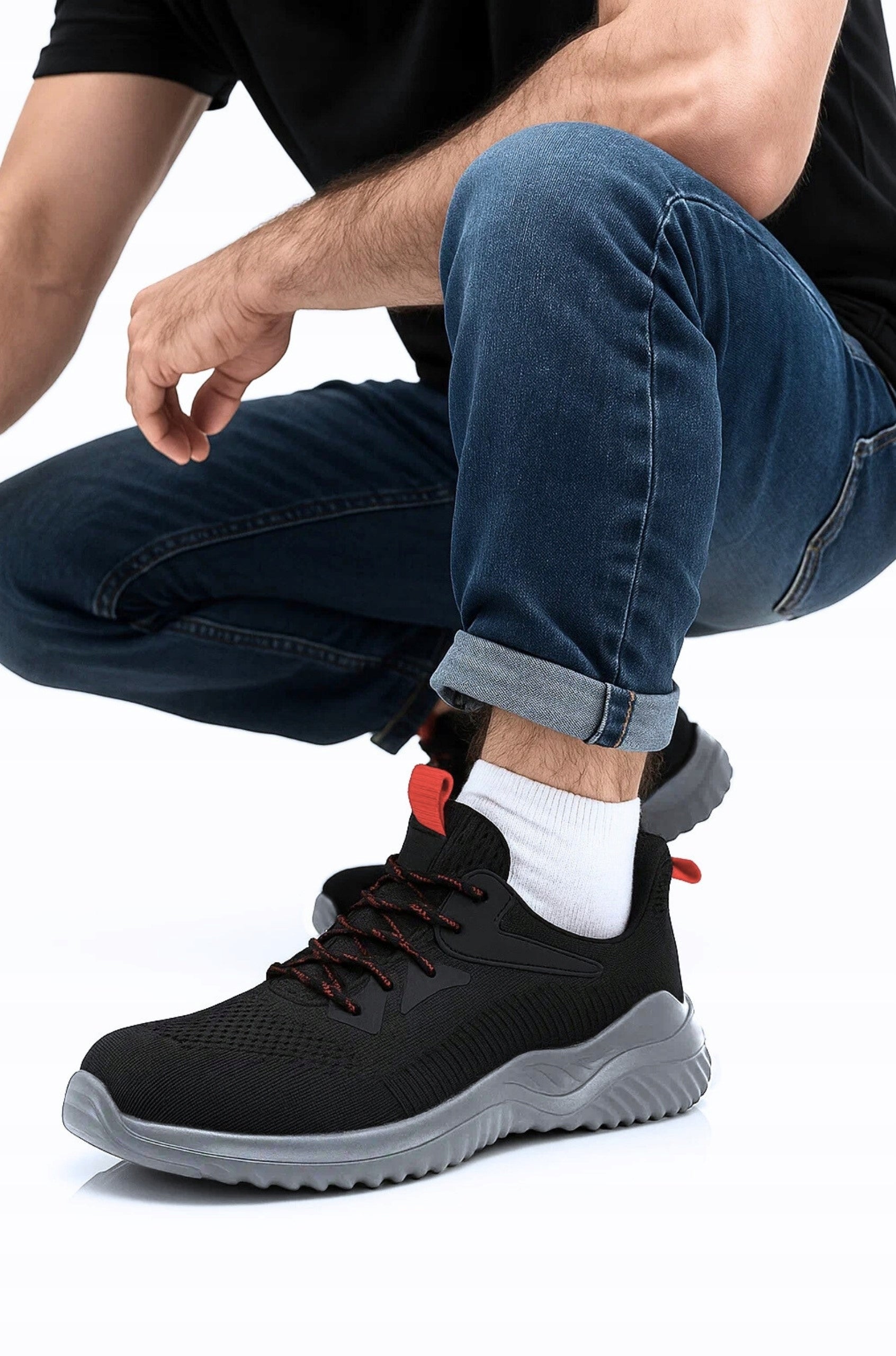 WORK SHOES Men's Safety Sports Shoes Strong ULTRA LIGHT TOE Packaging status original