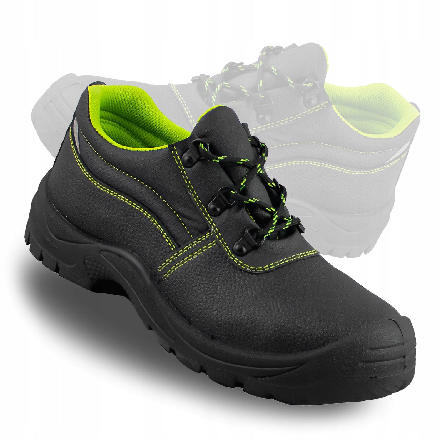 WORK SHOES PROTECTIVE SHOES MEN'S LEATHER WITHOUT LIFT 01 STRONG Packaging status original