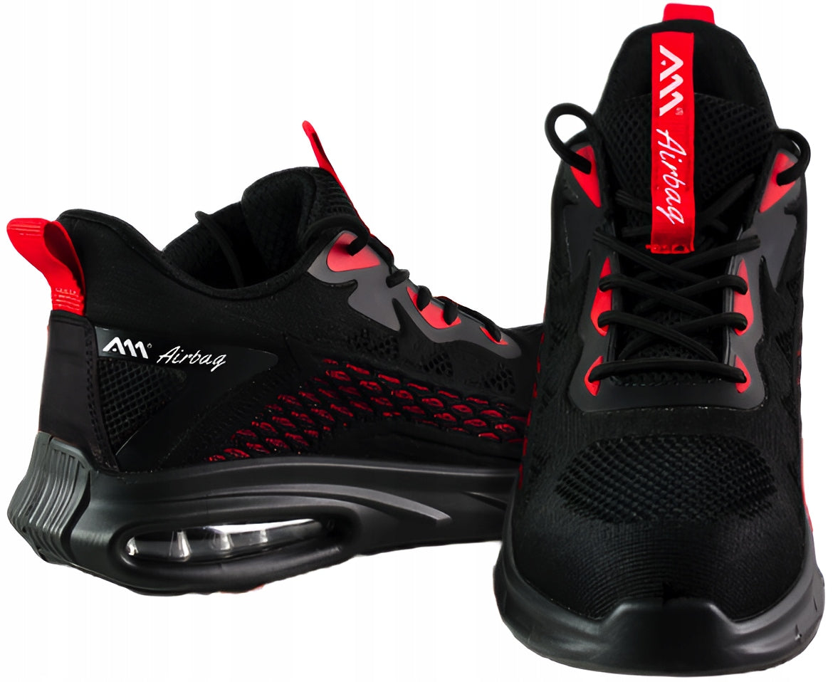 WORK SHOES Protective Work Shoes Breathable Manufacturer code BTEX AIRBAG PÓŁBUTY BUTY ROBOCZE OCHRONNE fly