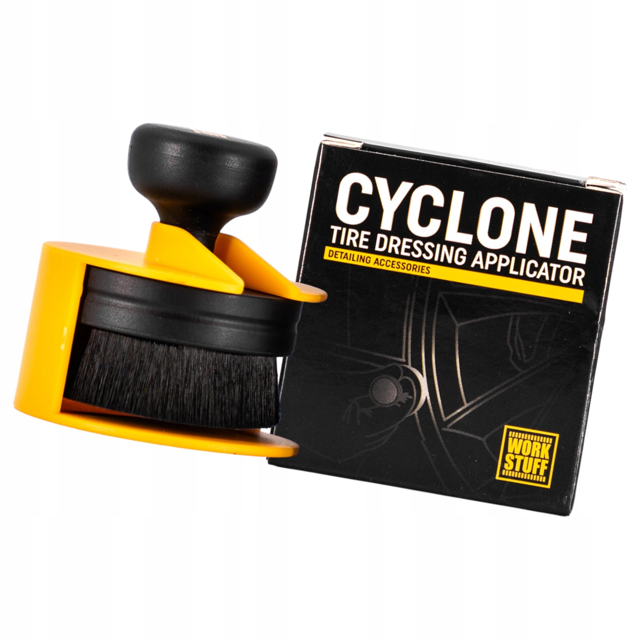 WORK STUFF Cyclone Tire Applicator Soft Brush Tire Applicator Stand