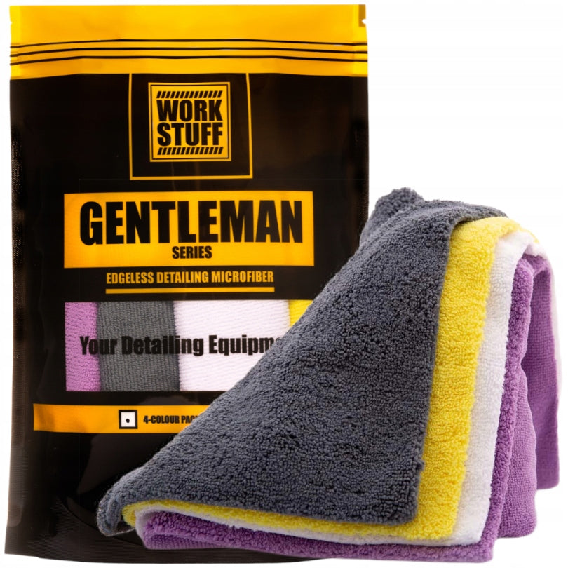 WORK STUFF Gentleman 4 Color Pack Microfiber Set 40x40cm Without Hem