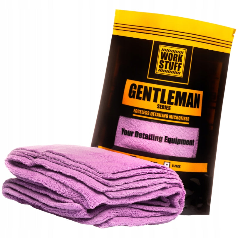 WORK STUFF Gentleman 5-Pack Purple Set of Versatile Microfiber 5 Pieces
