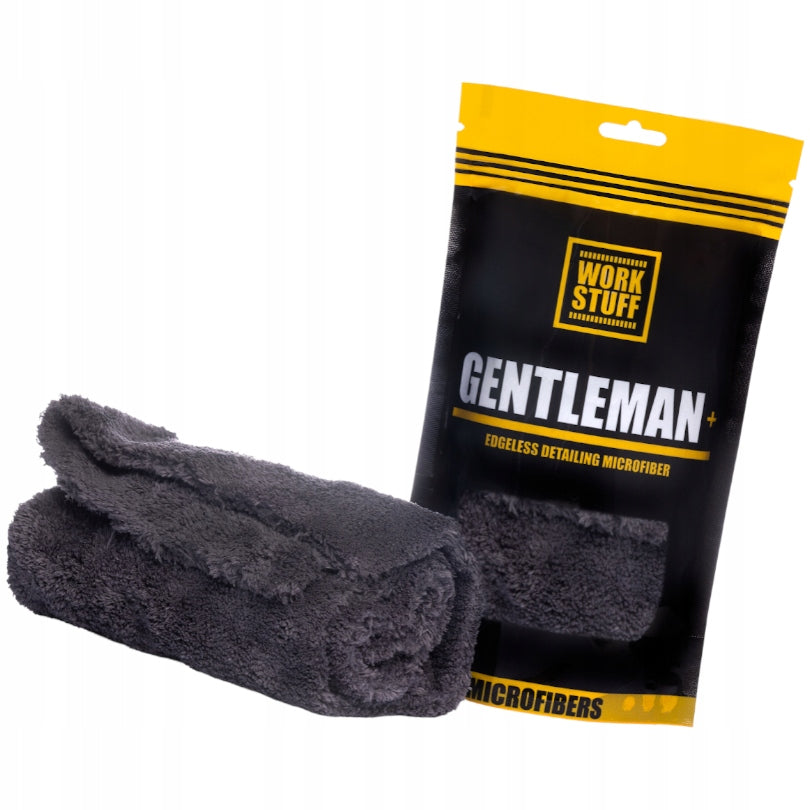 WORK STUFF Gentleman+ Grey Soft Microfiber Seamless Premium 600gsm