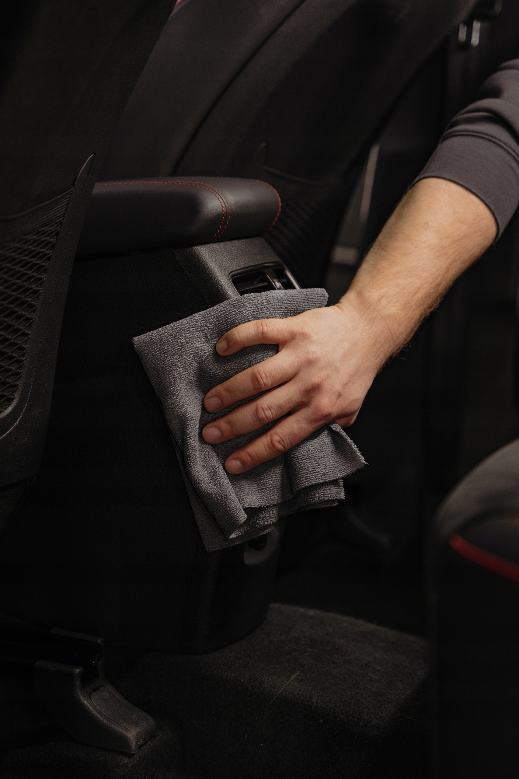 WORK STUFF Gentleman Grey Versatile Grey Microfiber 40x40 Without Hem Manufacturer Work Stuff