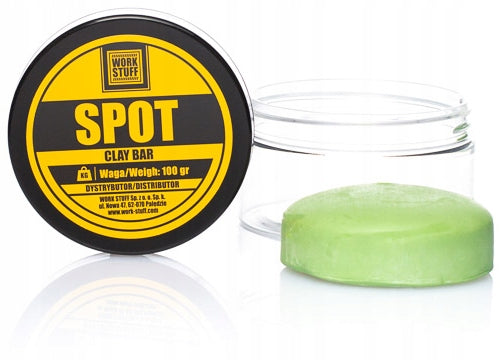 WORK STUFF Spot Clay Bar 100g Delicate Clay For Varnish Decontamination Manufacturer Work Stuff