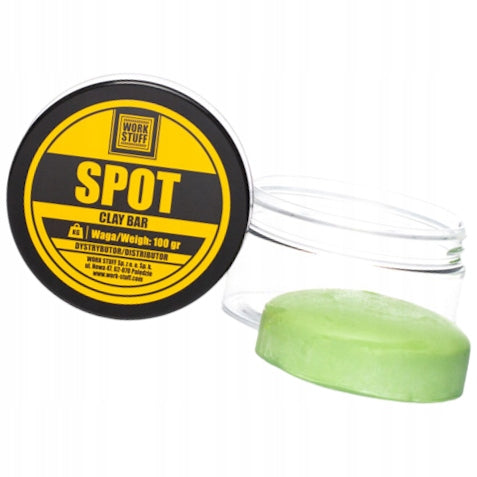 WORK STUFF Spot Clay Bar 100g Delicate Clay For Varnish Decontamination