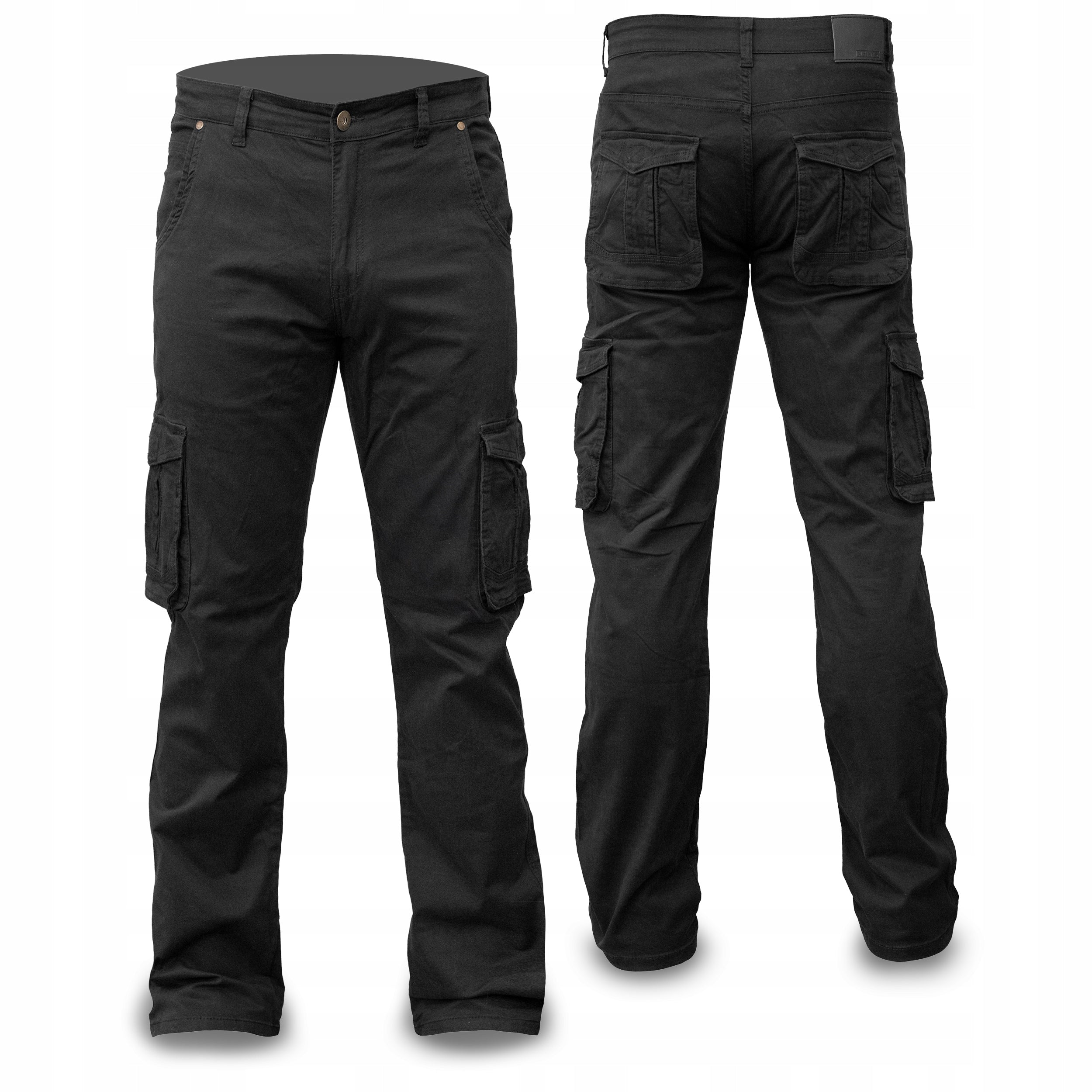 WORK TROUSERS MEN'S JEANS TO BELT ELASTIC STRETCH TROUSERS STRONG BHP Packaging status original