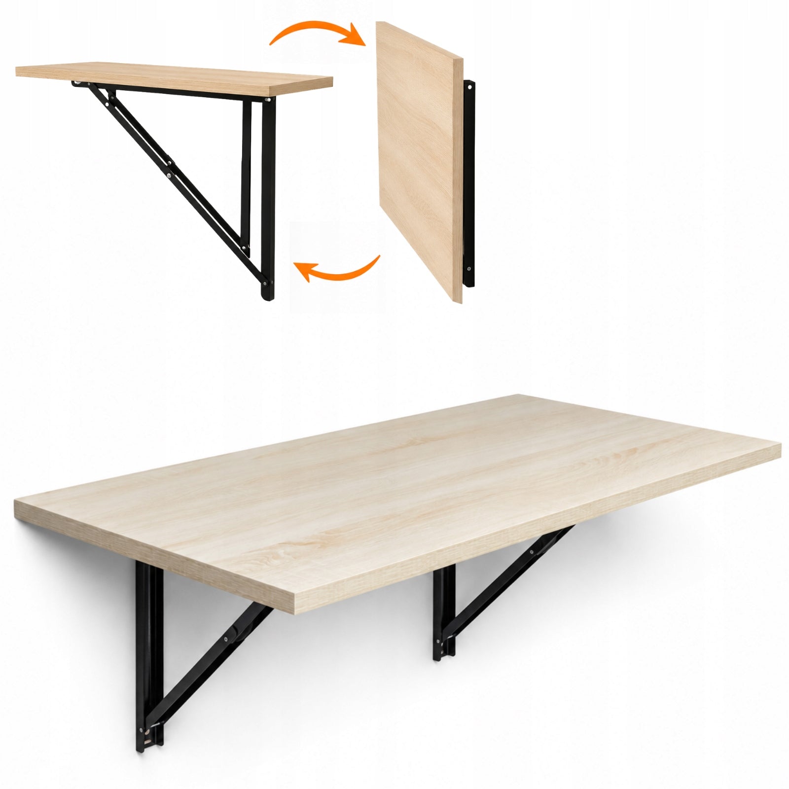 WORKBENCH FOLDING WORK TABLE GARAGE WALL MOUNTED 111x60 cm FARYS