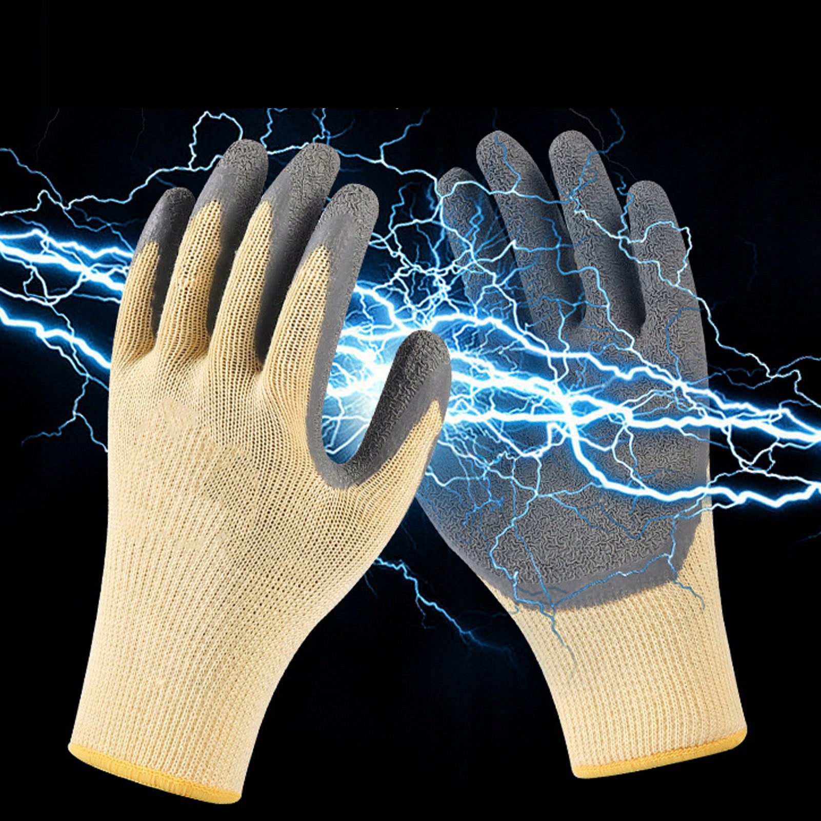 WORKING ELECTRICAL INSULATION GLOVES 400V RESISTANCE Medical device no