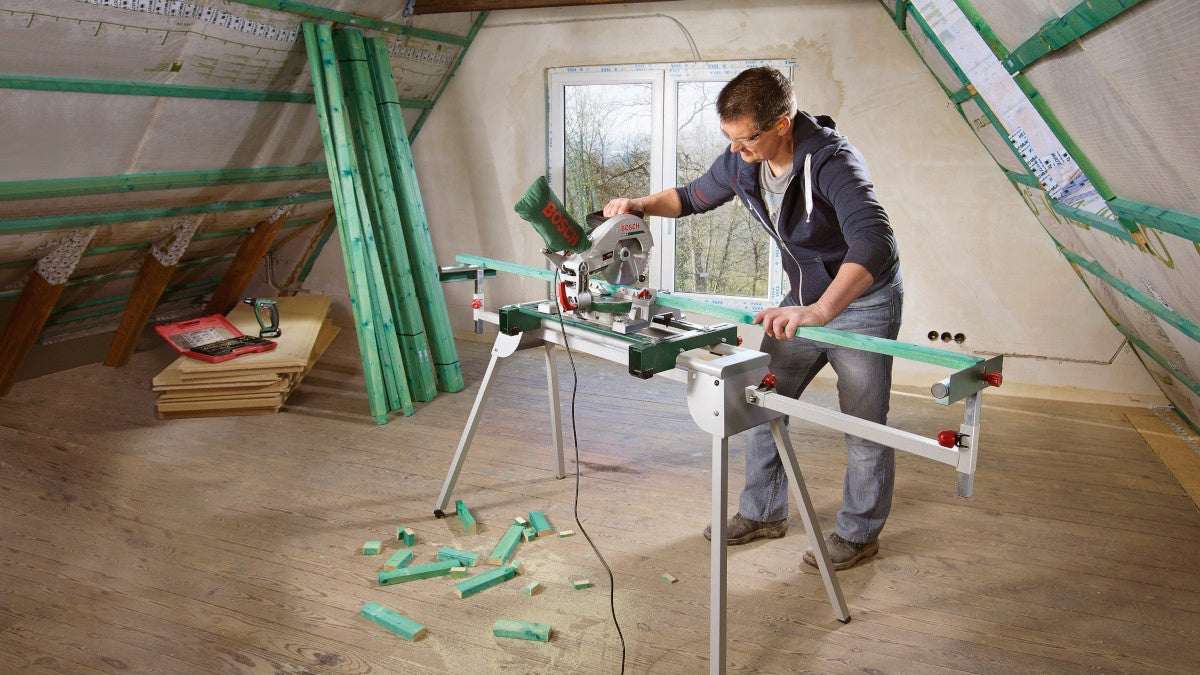 WORKING TABLE FOR SLASHES PTA 2400 BOSCH 2,4m PCM BOSCH 160 KG Manufacturer code 0603B05000