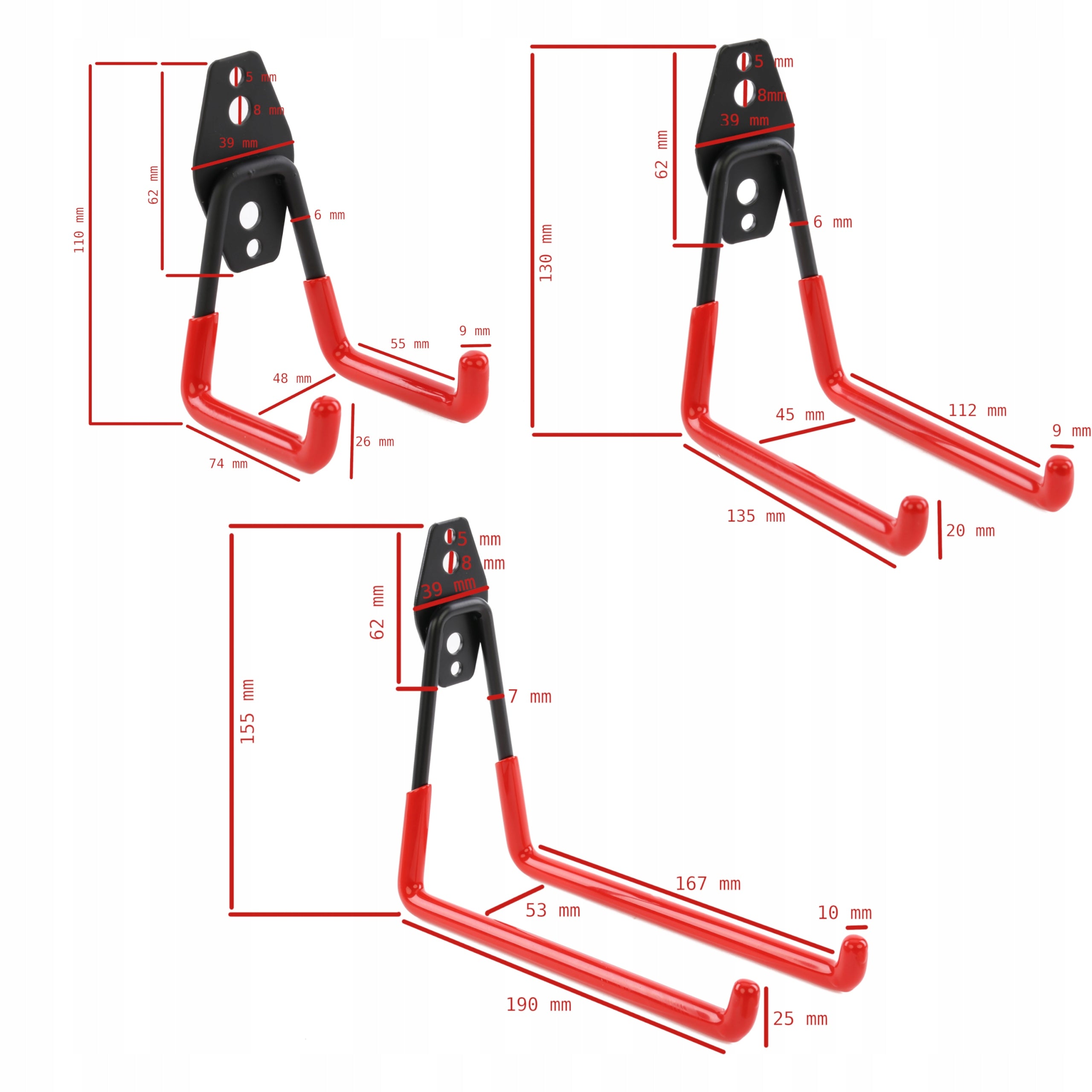 WORKSHOP BOARD 151x76cm HOOK SET BOTLE, QBRICK TOOLS GARAGE Product width 151 cm