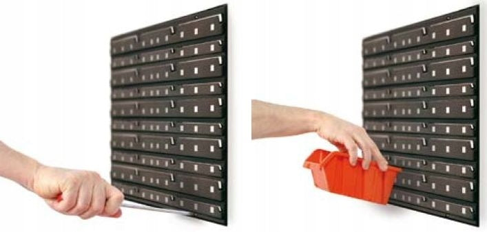 WORKSHOP BOARD 96 TUBE - GARAGE TOOL WALL 120x80cm Manufacturer code NKOR333