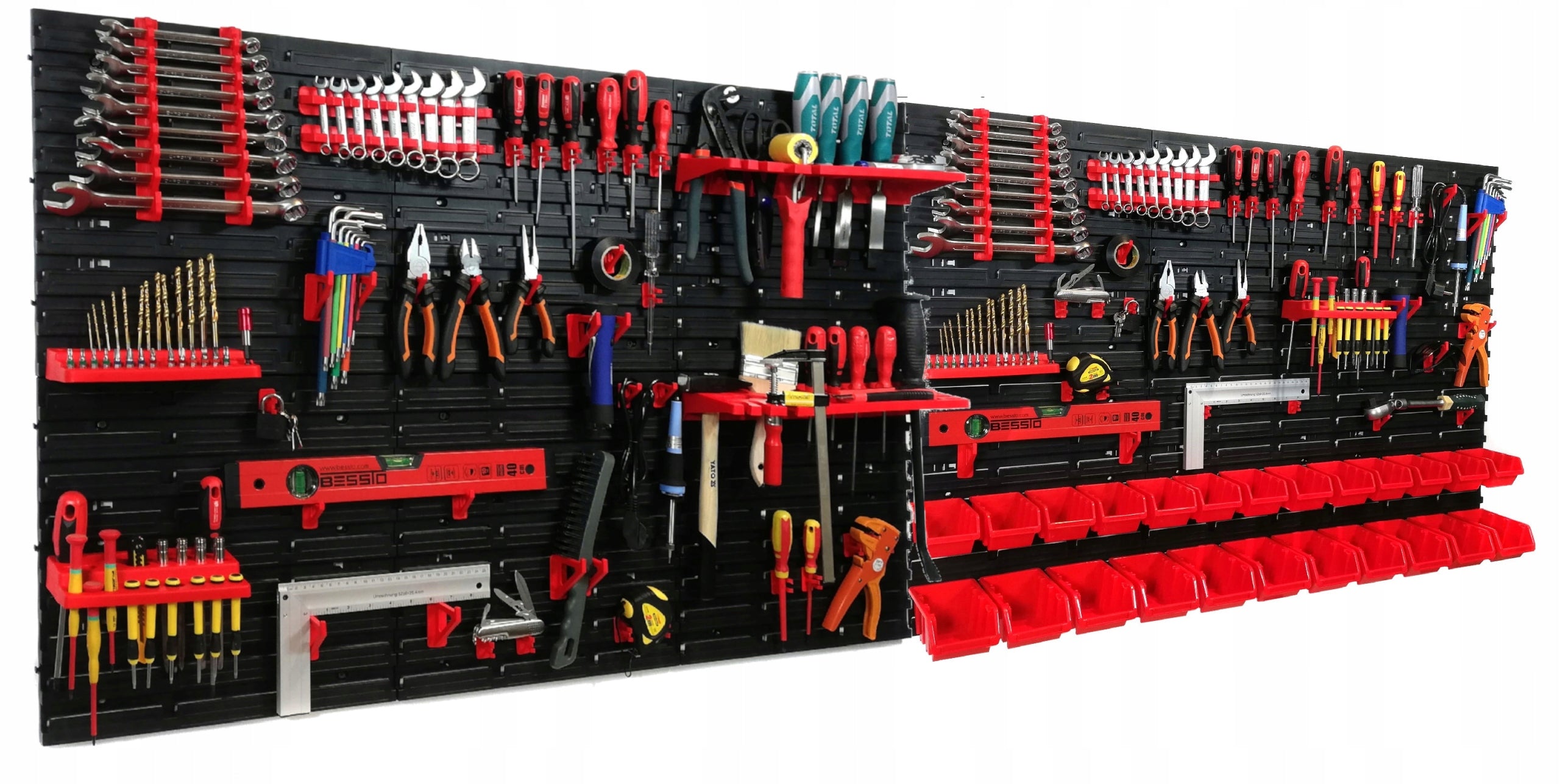 WORKSHOP BOARD TOOL WALL FOR DIYER 240x80CM Brand Kistenberg