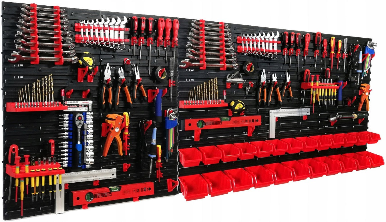 WORKSHOP BOARD TOOL WALL FOR GARAGE FOR GIFT 193x78CM