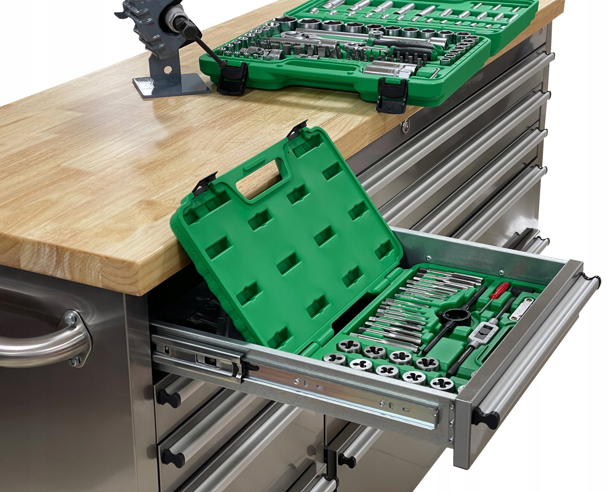 WORKSHOP CABINET PROFESSIONAL TOOL TROLLEY 10 DRAWERS XL TORIN Product height 95 cm