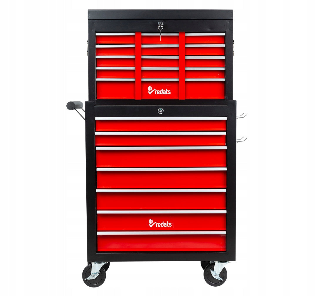 WORKSHOP CABINET TOOL BOX 16 DRAWERS REDATS Brand Redats