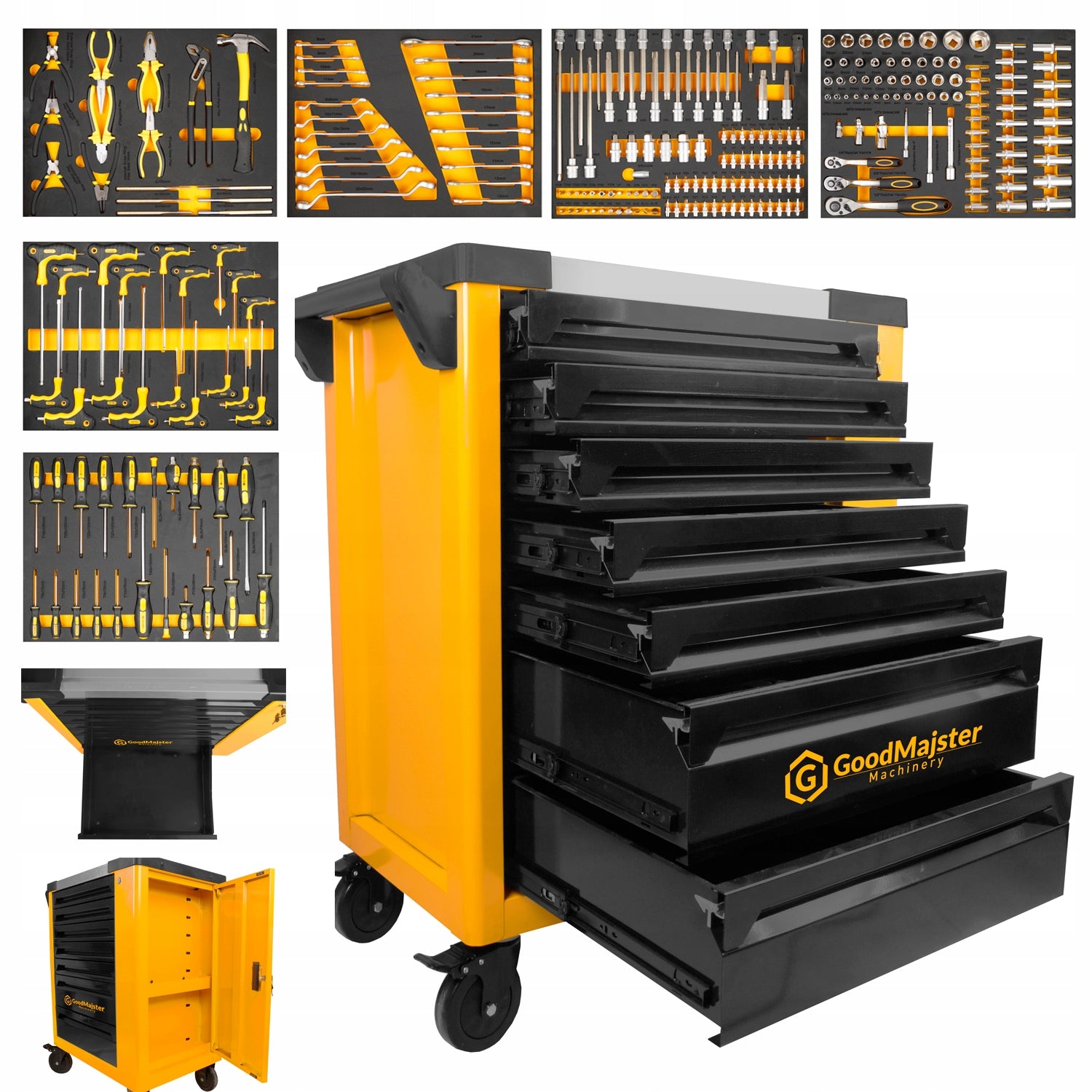 WORKSHOP CABINET TOOL TROLLEY 258-EL GoodMajster Machinery GMM-TB706