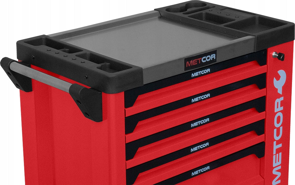 WORKSHOP CABINET TOOL TROLLEY METCOR WITH TOOLS CD3306EDGE TOOLS Accessories included yes