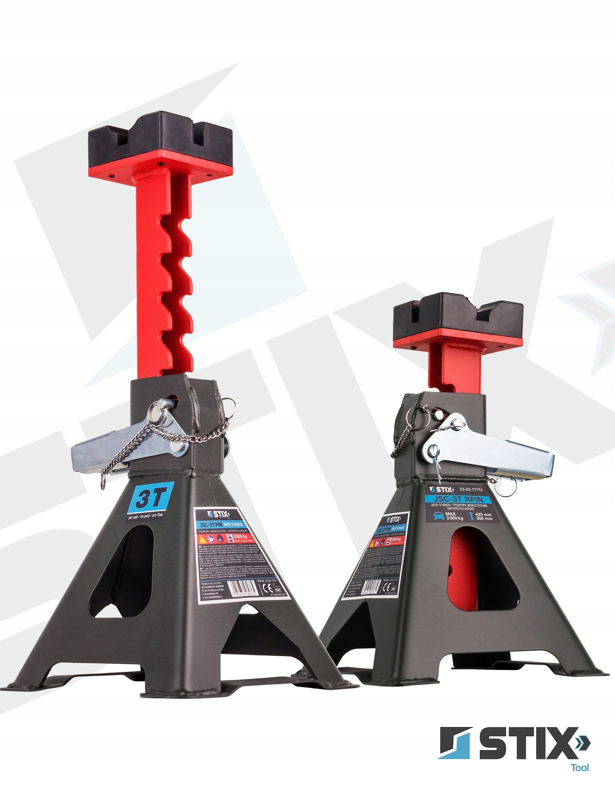 WORKSHOP CAR BUNNIES 3T TONS STRONG PROTECTION 2 PCS + RUBBER Manufacturer code 23-03-77751
