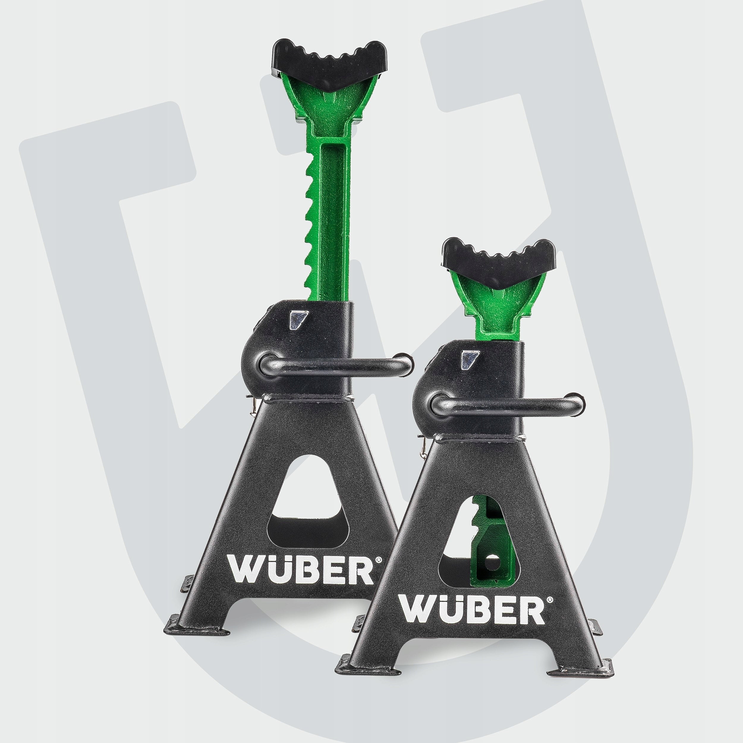 WORKSHOP CAR STANDS FOR CAR LOCK 3T WUBER 2x Brand Wuber