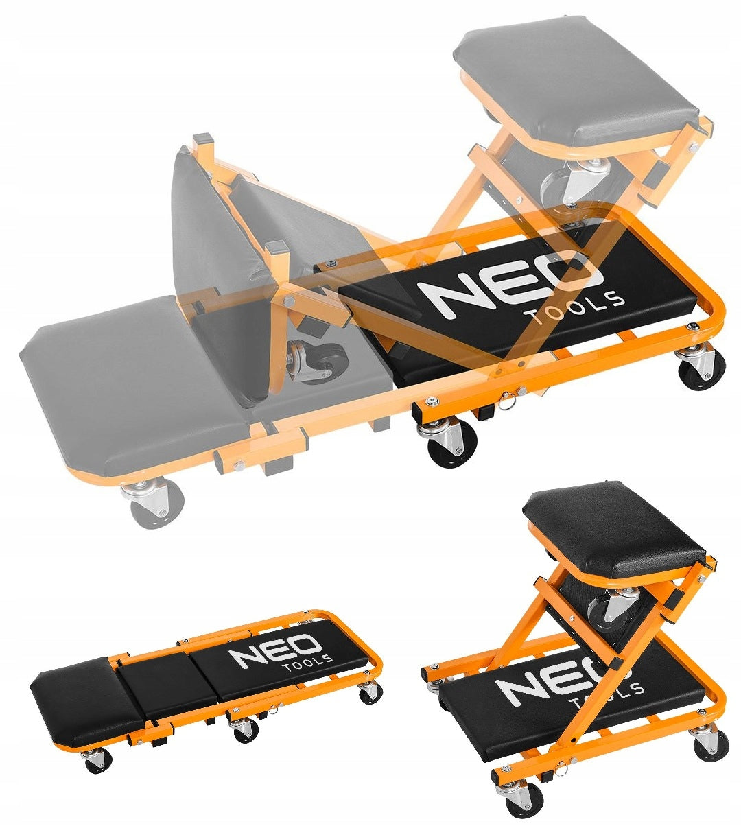 WORKSHOP COUCH 2 IN 1 Stool 11-601-1 NEO TOOLS Manufacturer code 11-601-1