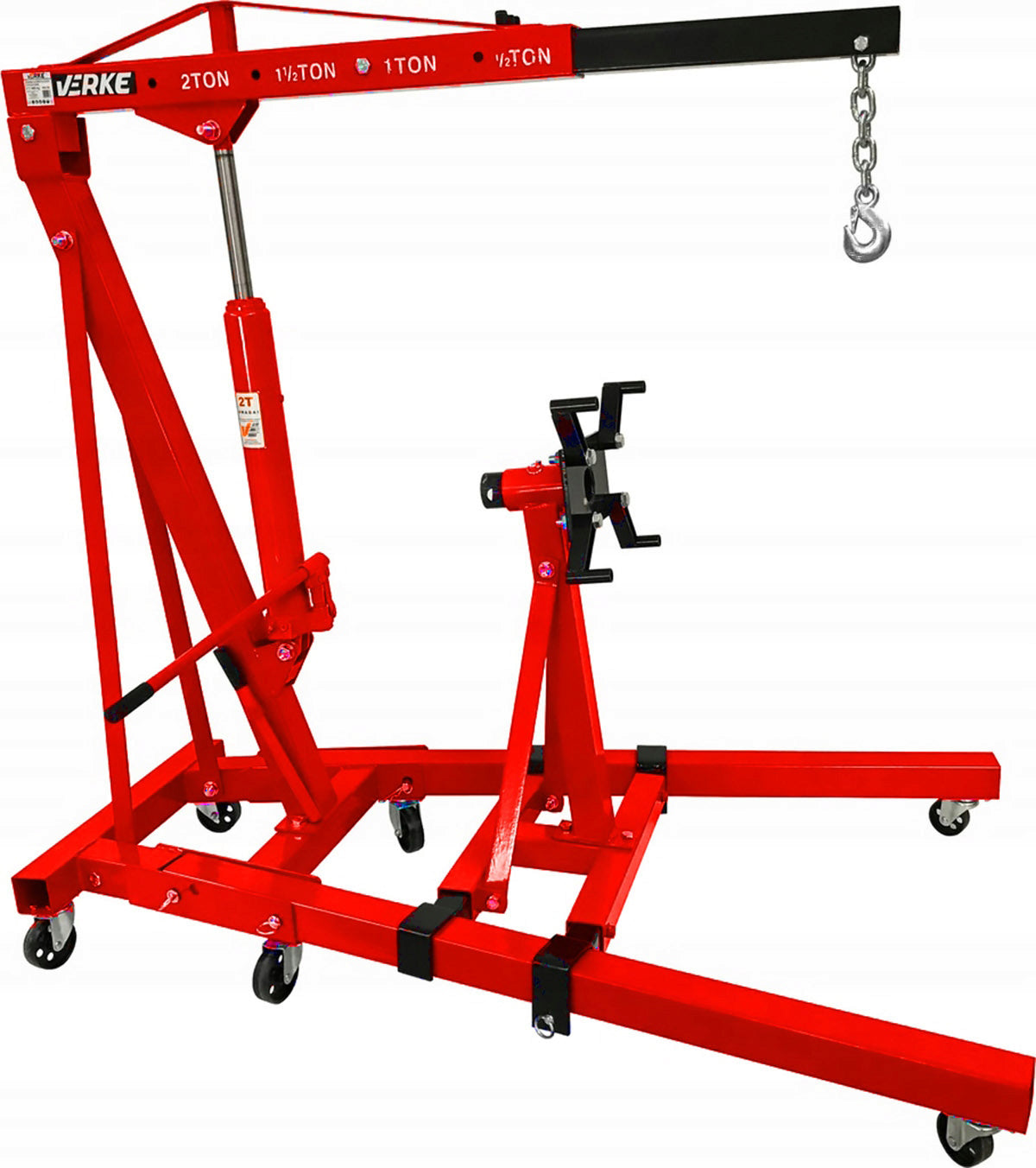 WORKSHOP CRANE HYDRAULIC CRANE ENGINE LIFT 2T BASE Brand Verke
