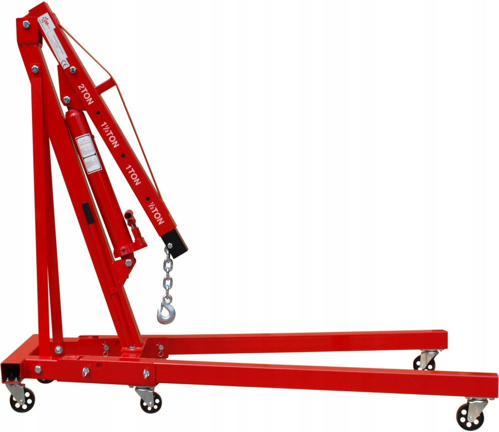 WORKSHOP CRANE LIFT 2T - FAST ACTUATOR 2xPUMP - FOLDING EAN (GTIN) 5903815223693