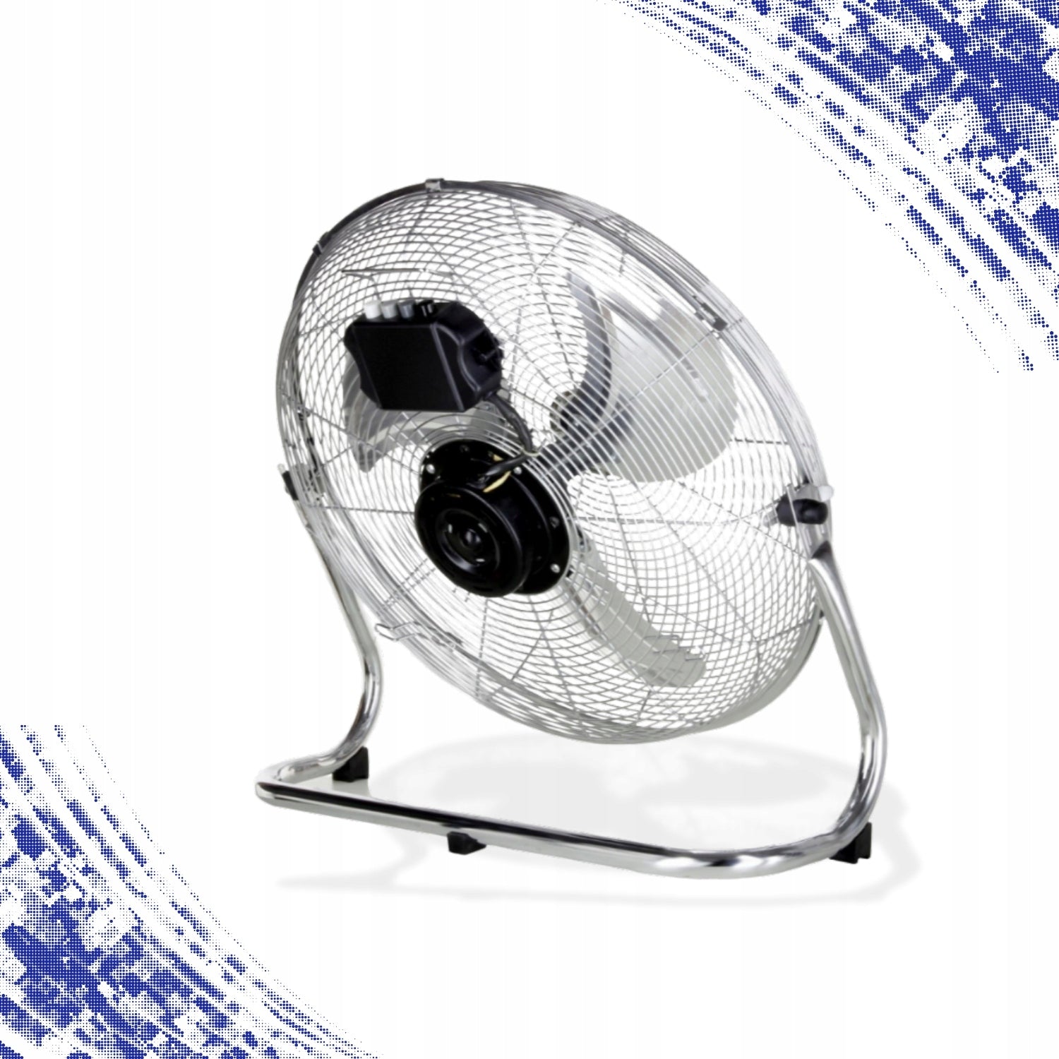 WORKSHOP FAN INDUSTRIAL CIRCULATOR VERY POWERFUL 80W Model WENTYLATOR PODŁOGOWY CYRKULATOR 80W