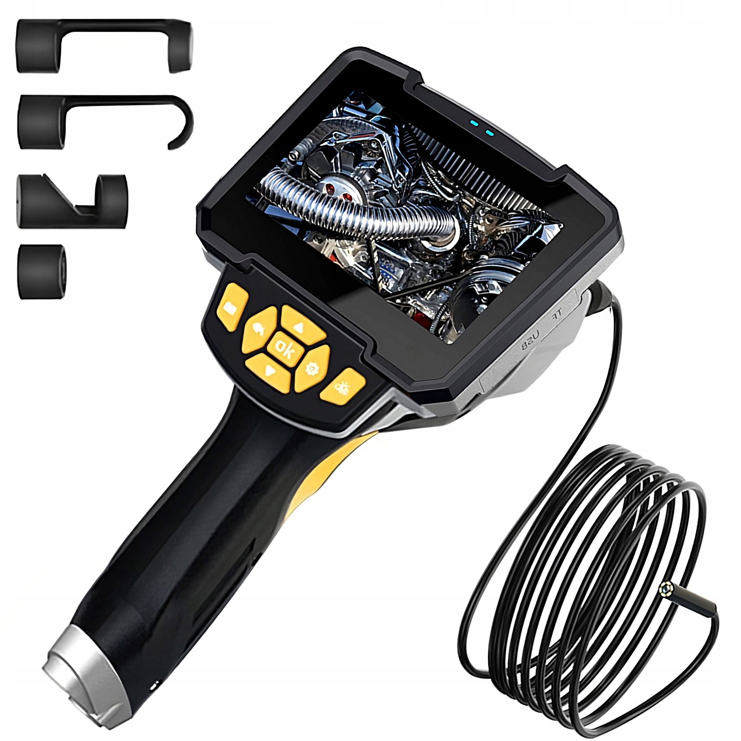 WORKSHOP INSPECTION CAMERA 360° ENDOSCOPE 5M FOR 64GB FULL HD MOTOR TUBES Brand RETOO