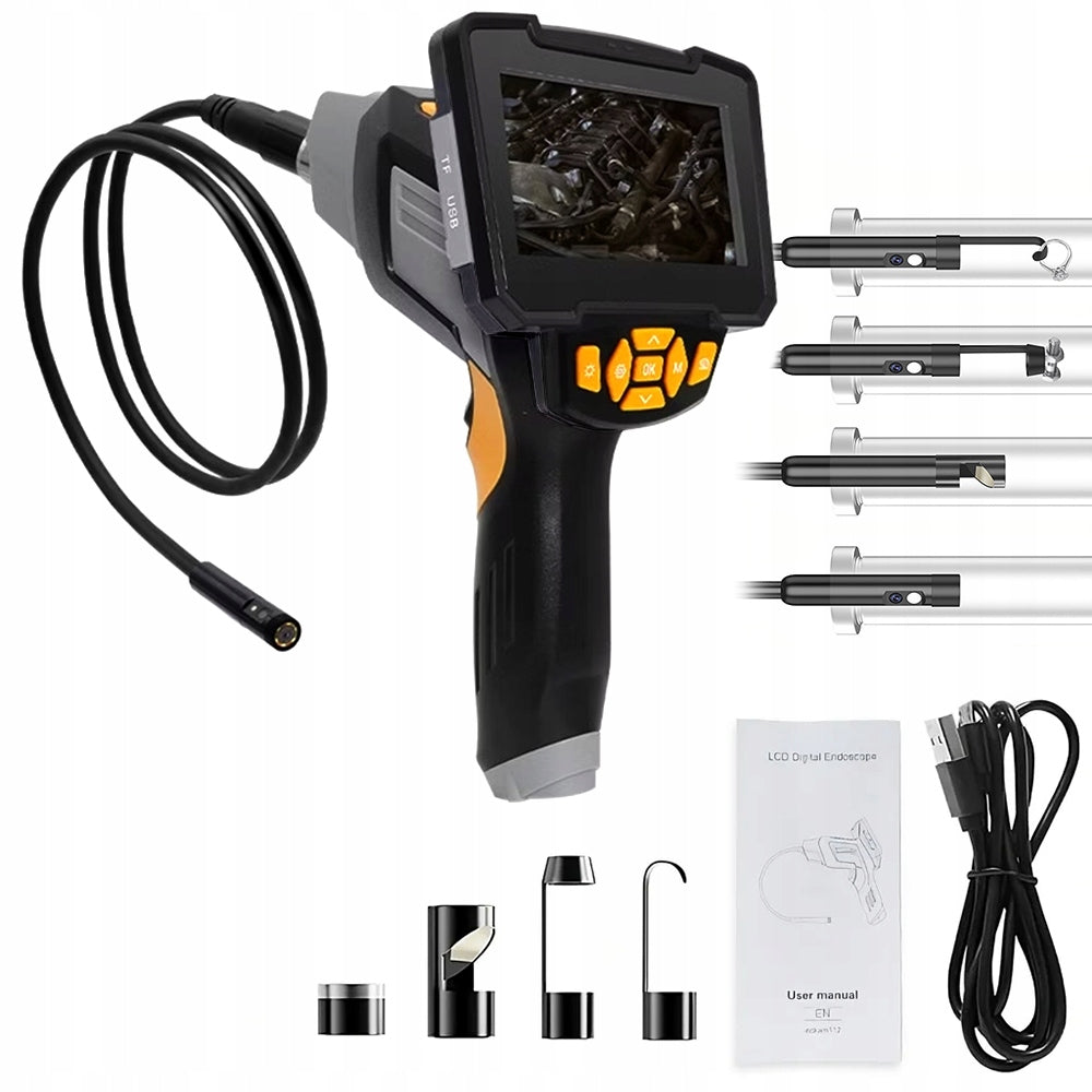 WORKSHOP INSPECTION CAMERA 5M FULL HD LCD ENDOSCOPE FOR LED MOTOR PIPES