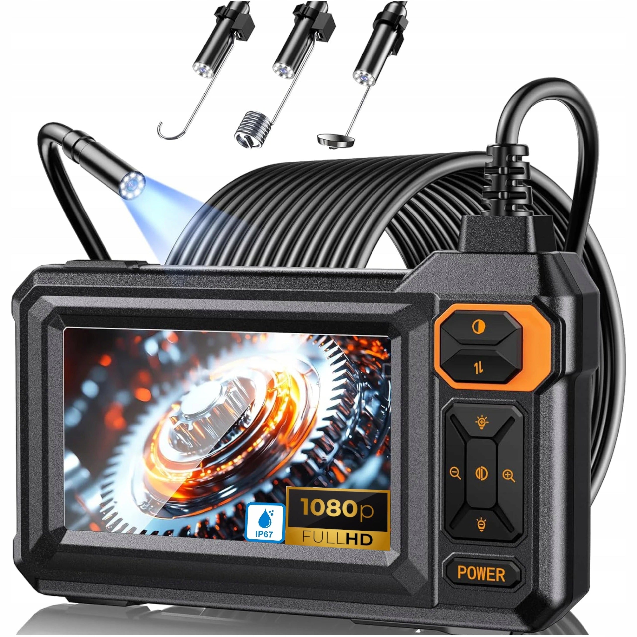 WORKSHOP INSPECTION CAMERA ENDOSCOPE 5m WIRELESS INDUSTRIAL SET