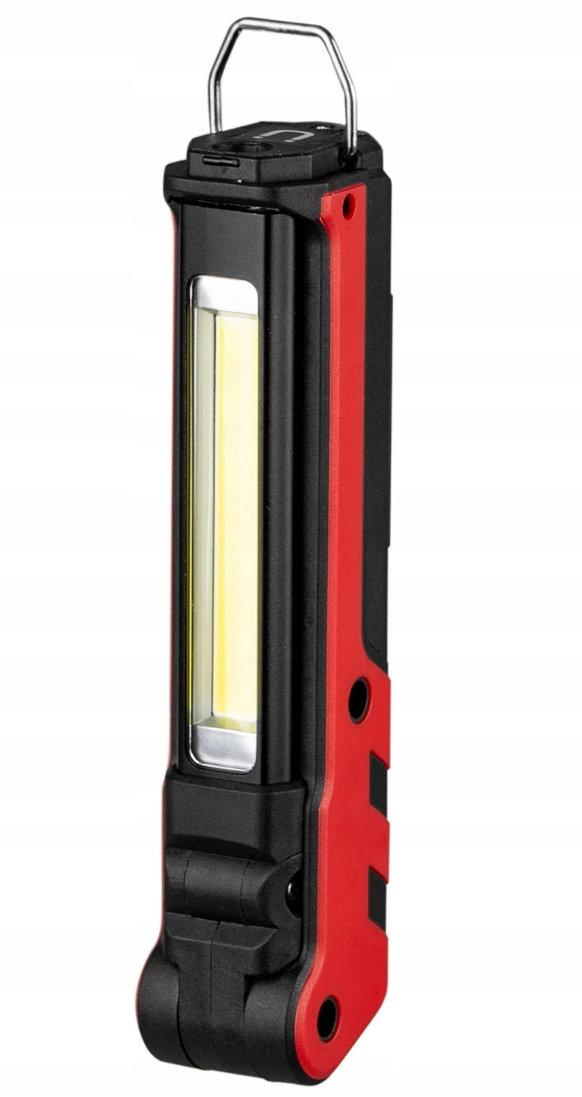 WORKSHOP LAMP LED COB FLASHLIGHT WITH MAGNET LAMP RECHARGEABLE USB HOOK Brand Vayox