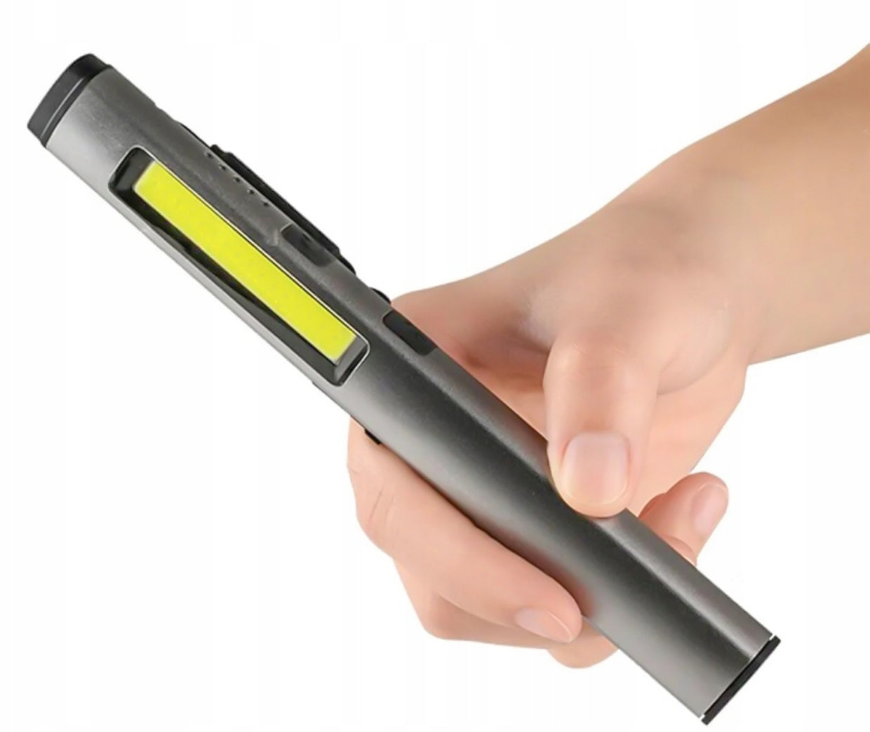 WORKSHOP LAMP WORKING LED COB FLASHLIGHT RECHARGEABLE MAGNET UV LASER Brand Verke