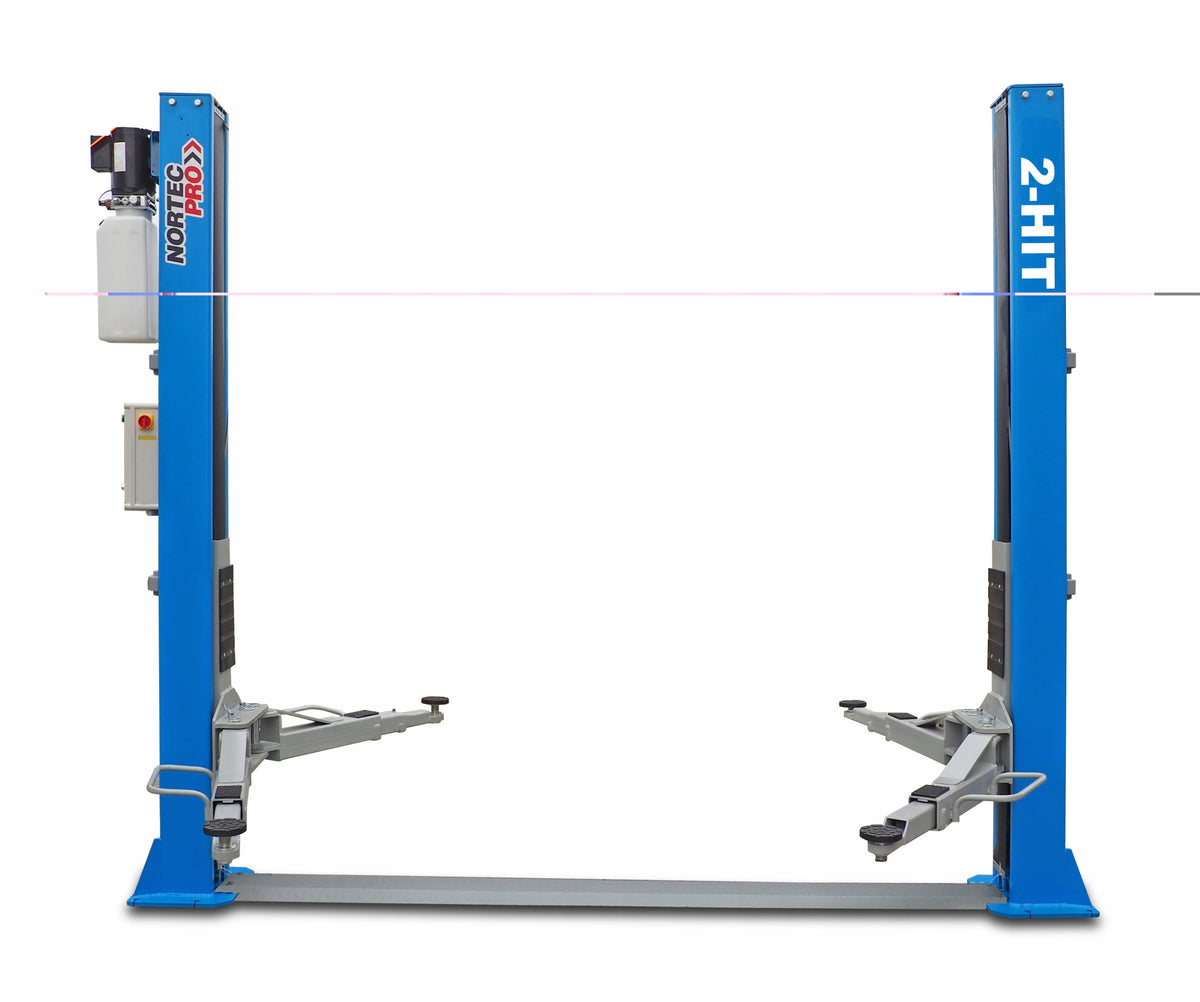 WORKSHOP LIFT 4T TWO-COLUMN HYDRAULIC MACHINE NORTEC PRO 2-HIT Manufacturer code 2-HIT_4