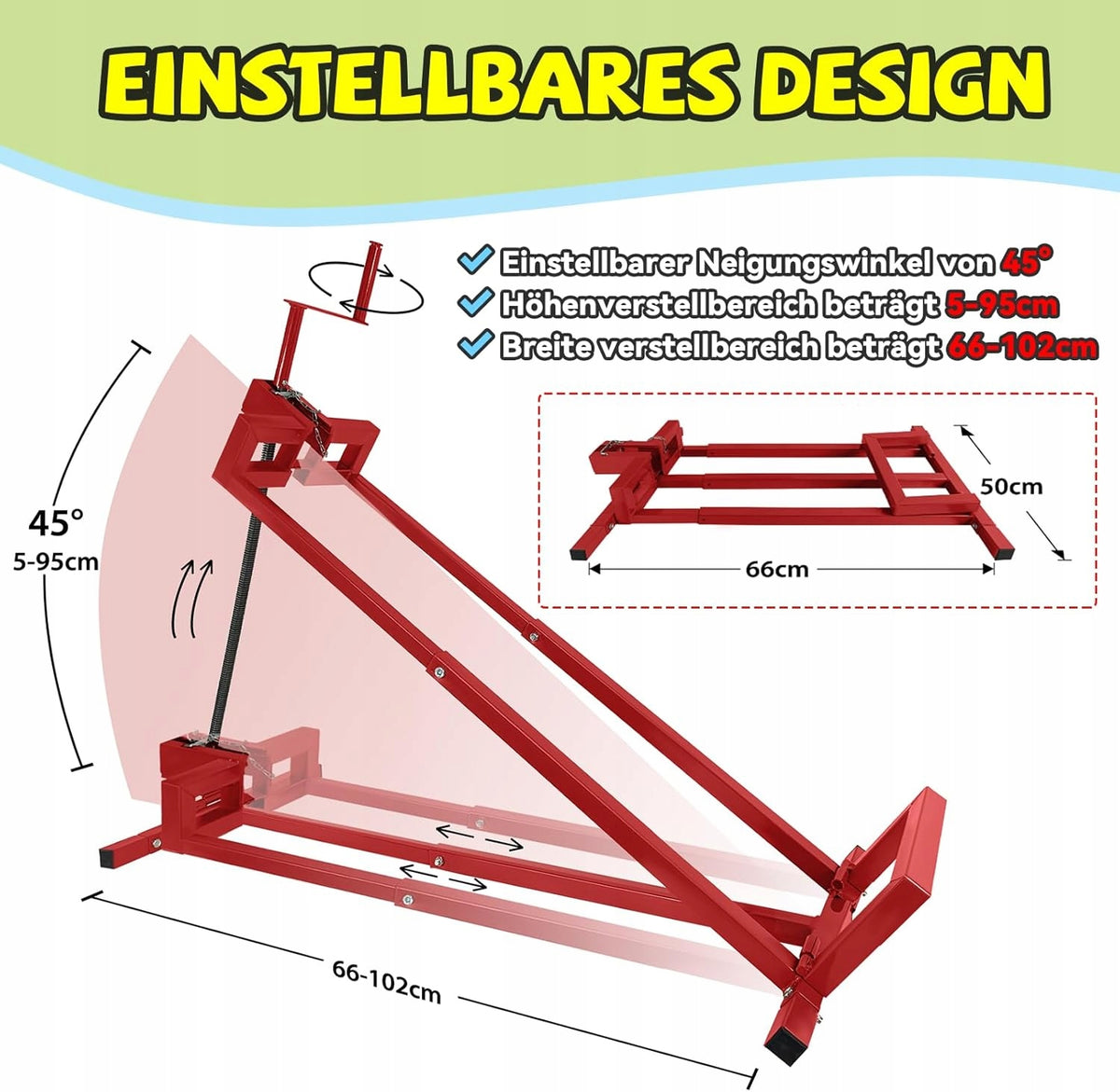 WORKSHOP LIFT FOR LAWN TRACTOR MADE OF STEEL BY 45° LIFT Manufacturer no brand