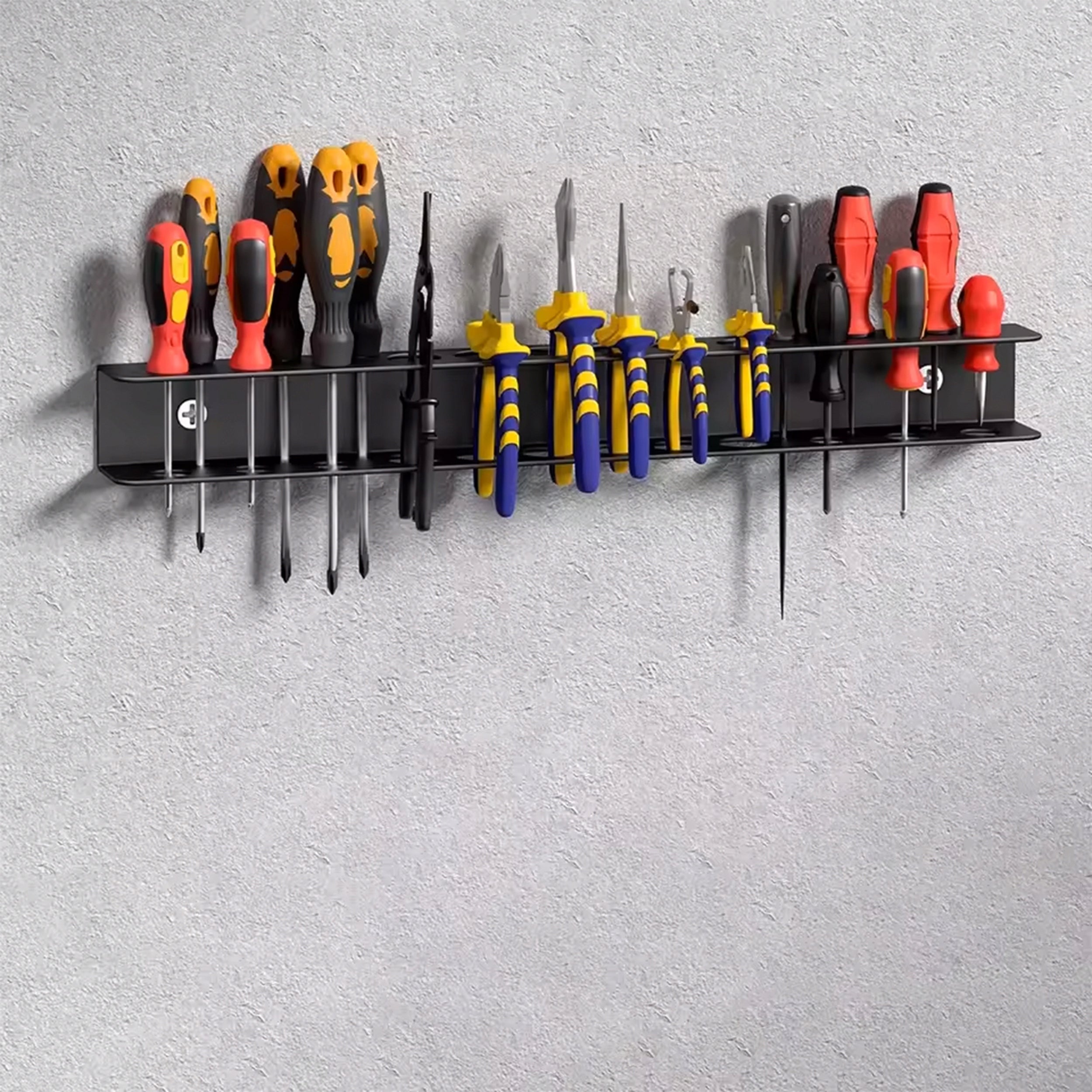 WORKSHOP ORGANIZER WALL HANGER HOLDER FOR GARAGE TOOLS Product height 4.5 cm