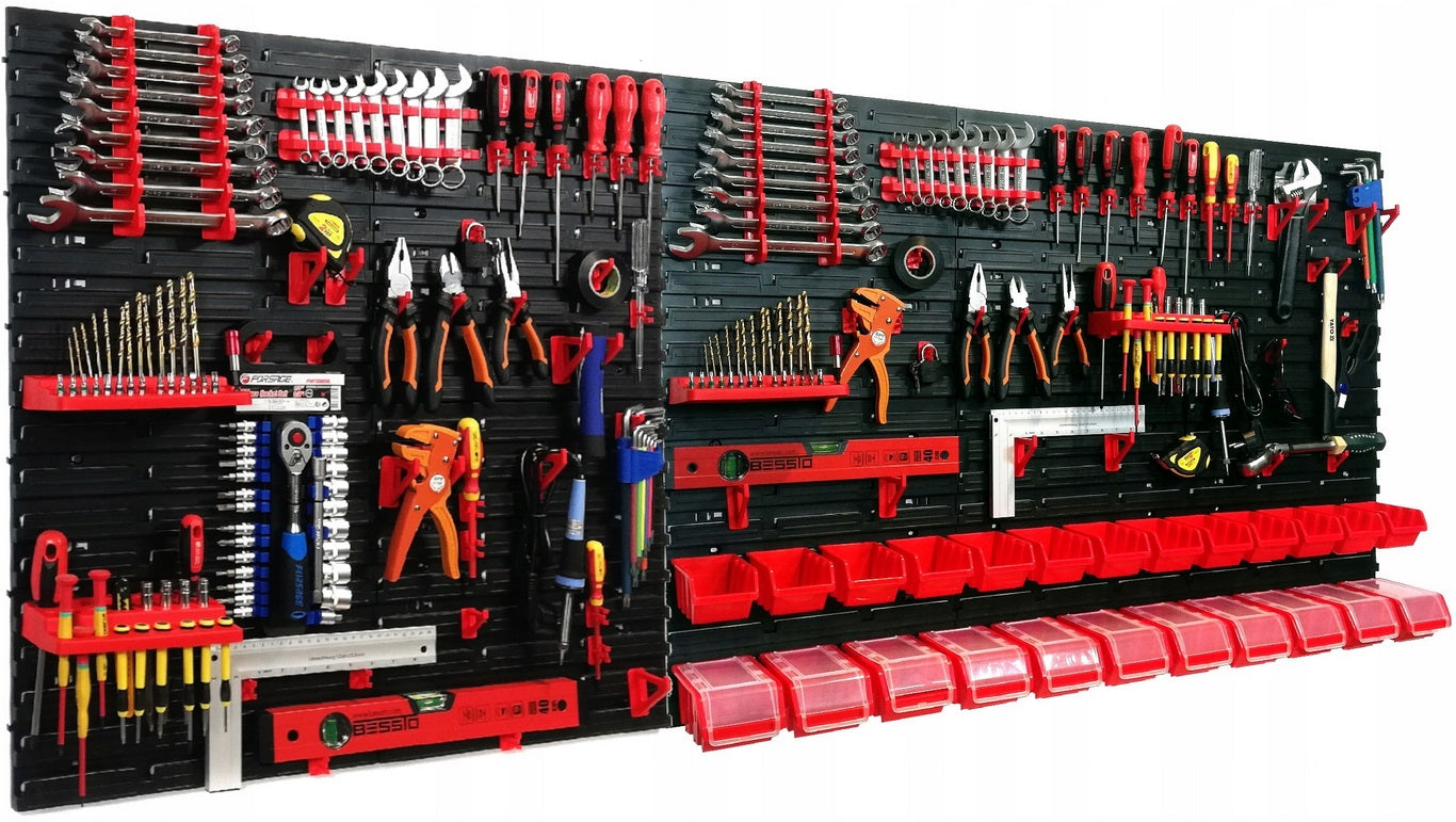 WORKSHOP TOOL BOARD WALL 193x78CM