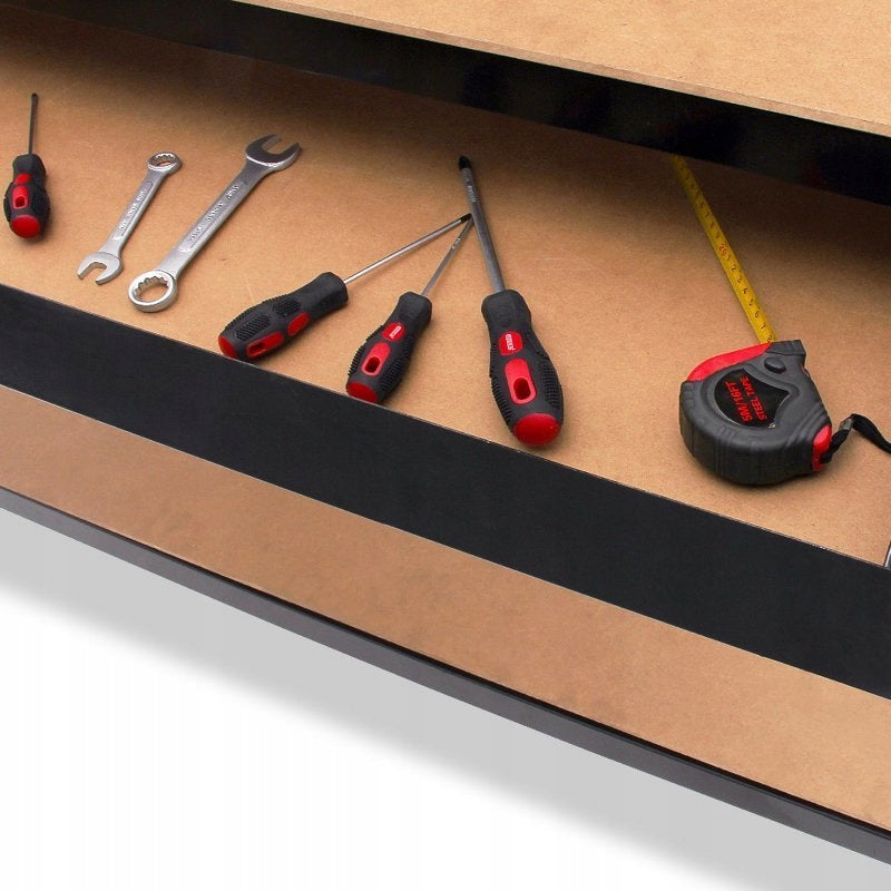 WORKSHOP TOOL TABLE FOR GARAGE WORKSHOP Product height 150 cm