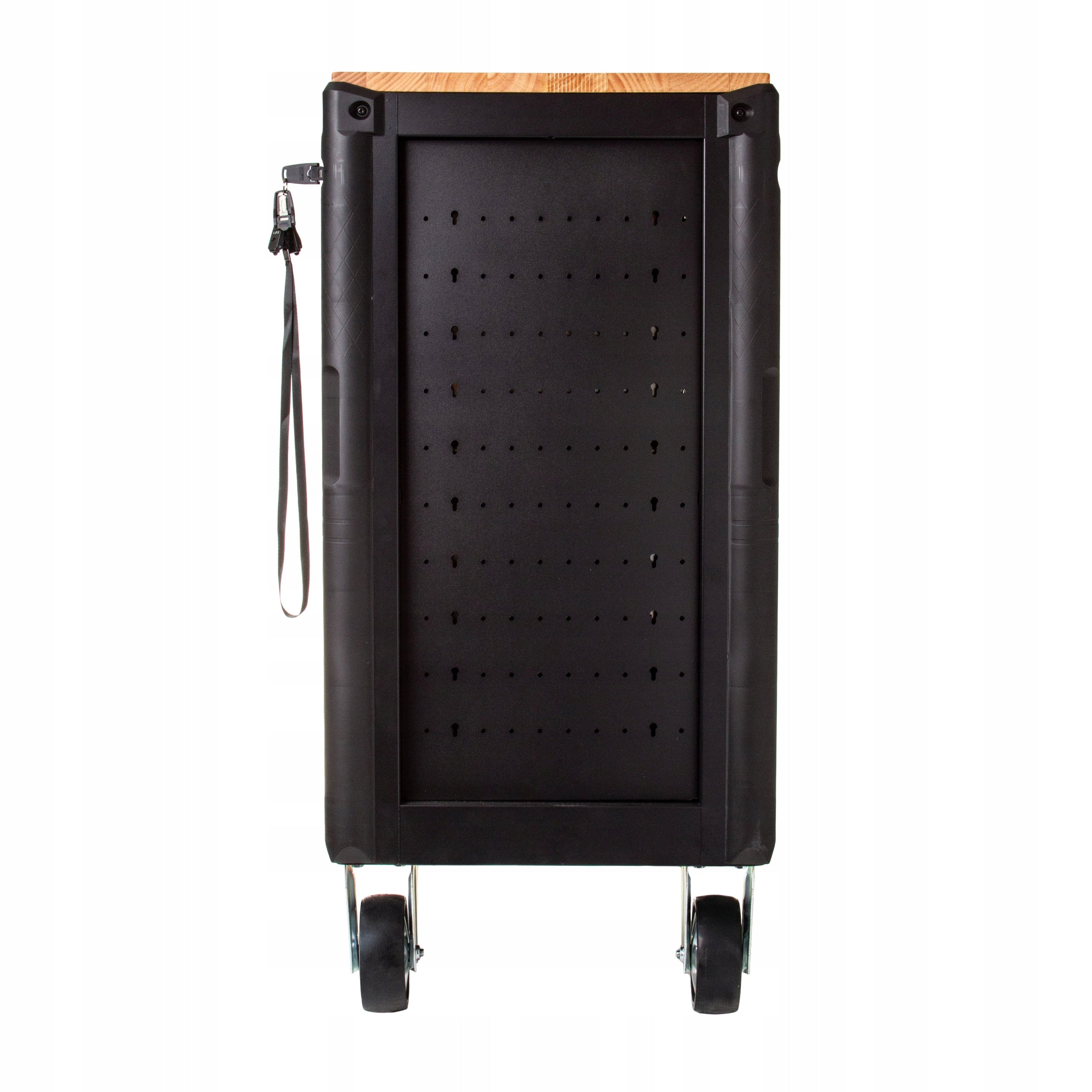 WORKSHOP TOOL TROLLEY / 12 Drawers / WOODEN TABLETOP / Empty Product width 79 cm
