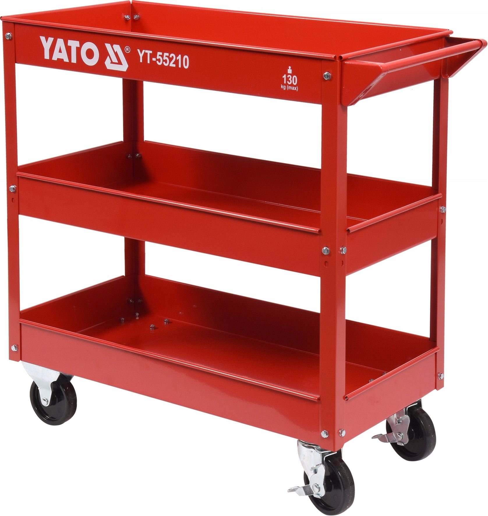 WORKSHOP TROLLEY CABINET 3 LEVELS YATO YT-55210 Color red
