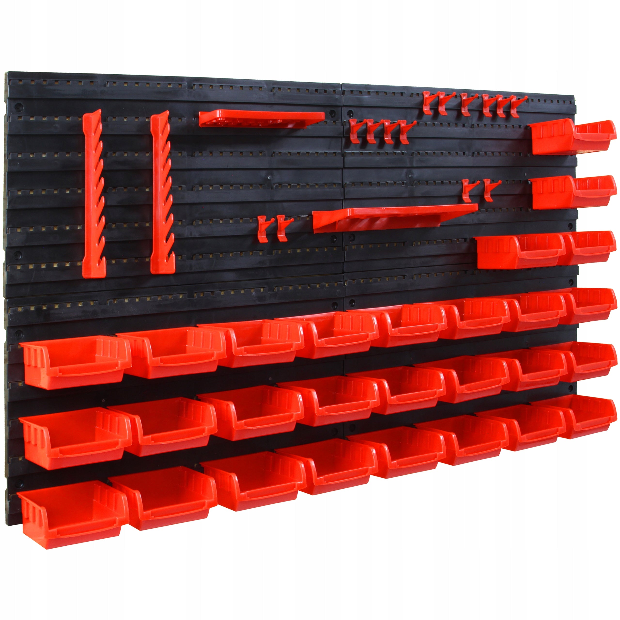 WORKSHOP WALL BOARD LITTER BOXES FOR GARAGE 28 LITTER BOXES 95x55 cm Kind pegboard