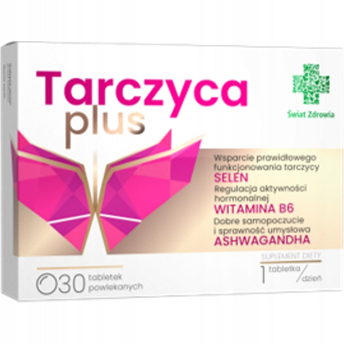 WORLD OF THYROID HEALTH PLUS 30 TABLETS SELENIUM ASHWAGANDHA Manufacturer code 5905525820100