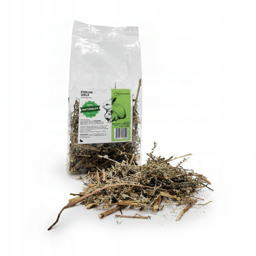 WORMWOOD HERBS FOR RABBIT RODENTS NATURAL DELICACY HEALTHY VITAMINS 100G Brand Dary Kraszczad