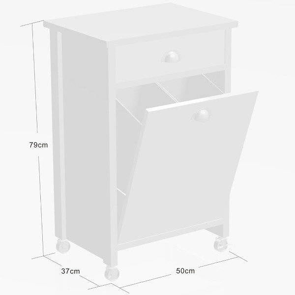 Badezimmerschrank Kesper 103x30,5x48 cm 