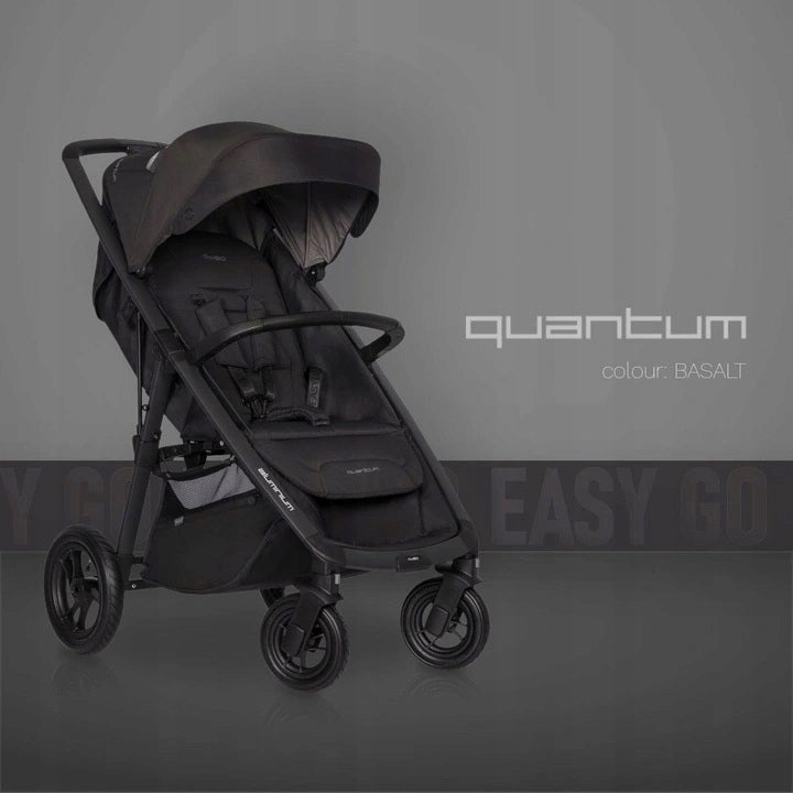 Easy go Sportkinderwagen Quantum, Basalt 