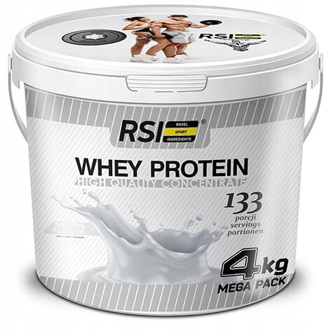 WPC PROTEIN 80 NATURAL WHEY CONCENTRATE WHEY PROTEIN PURE RSI 4KG