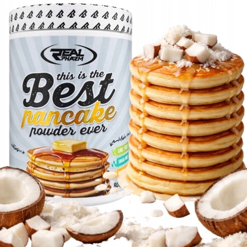 WPC PROTEIN PANCAKES DELICIOUS Real Pharm Best Pancake 800g COCONUT