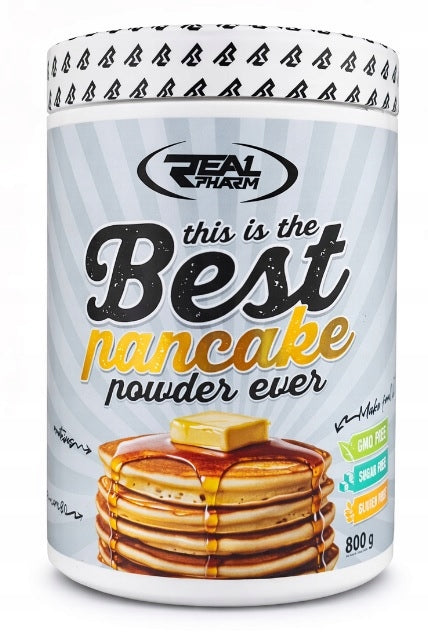 WPC PROTEIN PANCAKES DELICIOUS Real Pharm Best Pancake 800g STRAWBERRY Expiration date not specified