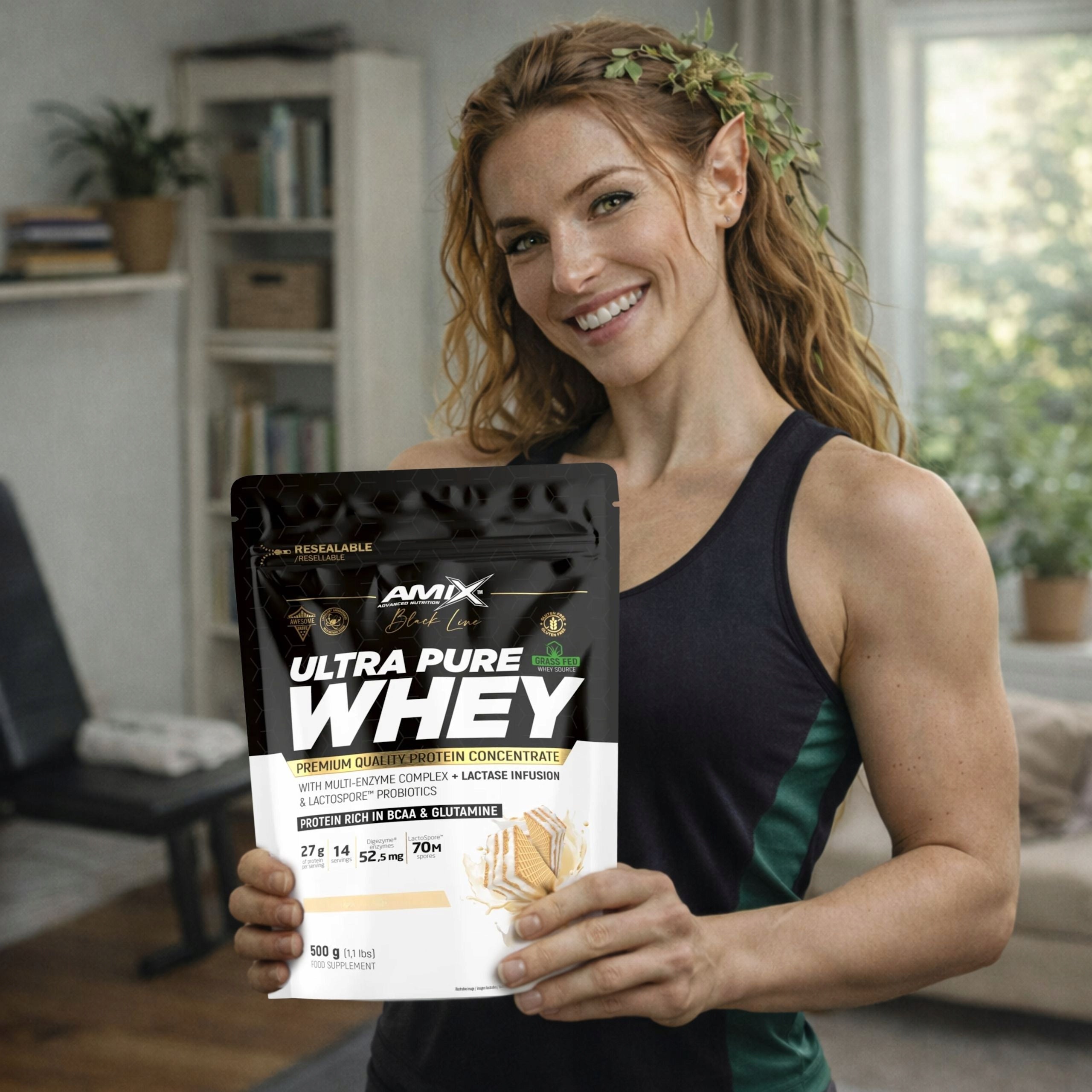 WPC Protein Amix Ultra Pure Whey Chocolate Flavour Protein Conditioner 500g Expiration date at least six months from the date of purchase