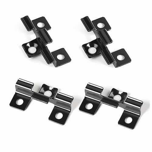 WPC STAINLESS STEEL TERRACE CLIPS FOR BOARDS 6 5MM 100PCS STEEL MOUNTING